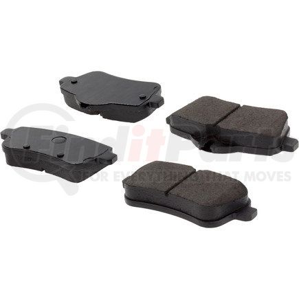 105.16300 by CENTRIC - Posi Quiet Ceramic Brake Pads with Shims and Hardware