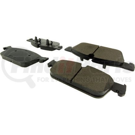 105.16360 by CENTRIC - Posi Quiet Ceramic Brake Pads with Shims