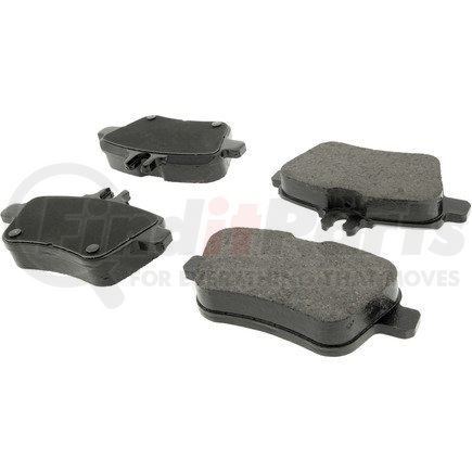 105.16461 by CENTRIC - Posi Quiet Ceramic Brake Pads with Shims and Hardware