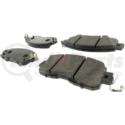 105.16500 by CENTRIC - Posi Quiet Ceramic Brake Pads with Shims and Hardware