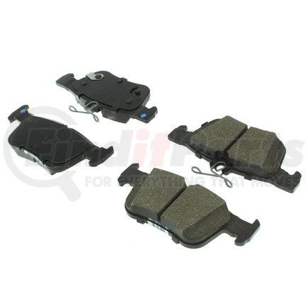 105.16650 by CENTRIC - Posi Quiet Ceramic Brake Pads with Shims and Hardware