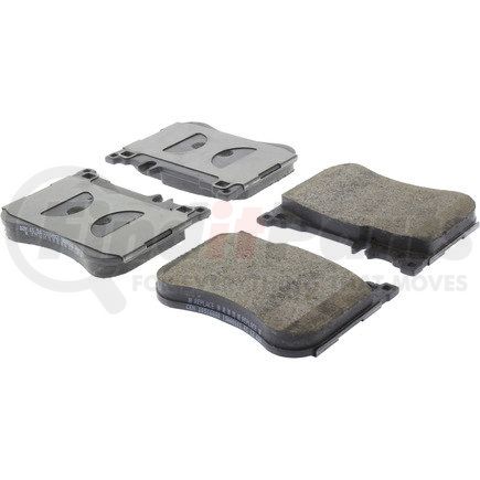 105.16880 by CENTRIC - Posi Quiet Ceramic Brake Pads with Shims and Hardware