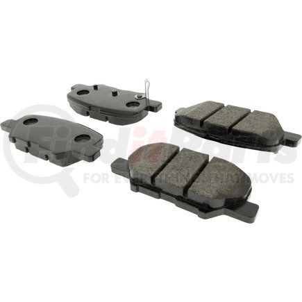 105.16791 by CENTRIC - Posi Quiet Ceramic Brake Pads with Shims and Hardware