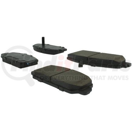 Centric 105.16970 Disc Brake Pad Set Posi Quiet Ceramic Brake Pads with Shims and Hardware
