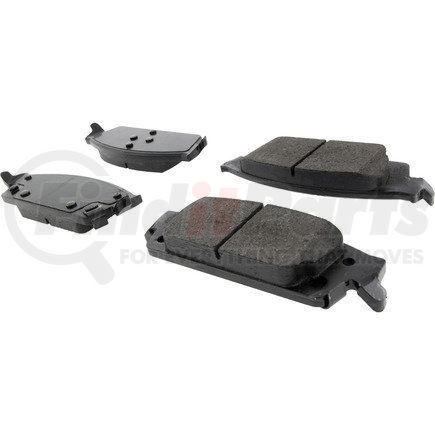 105.17070 by CENTRIC - Posi Quiet Ceramic Brake Pads with Shims and Hardware