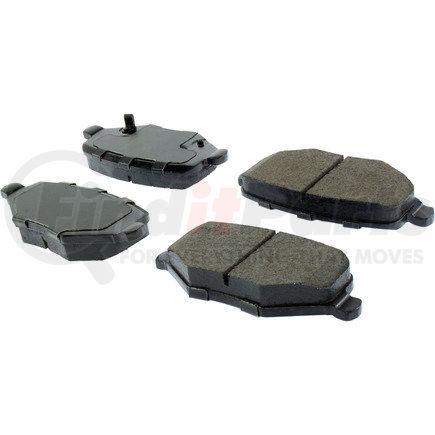 105.17190 by CENTRIC - Posi Quiet Ceramic Brake Pads with Shims and Hardware