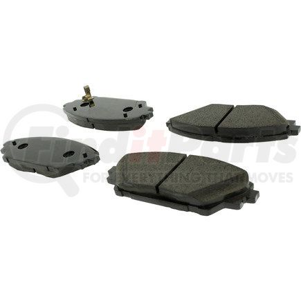 105.17280 by CENTRIC - Posi Quiet Ceramic Brake Pads with Shims and Hardware