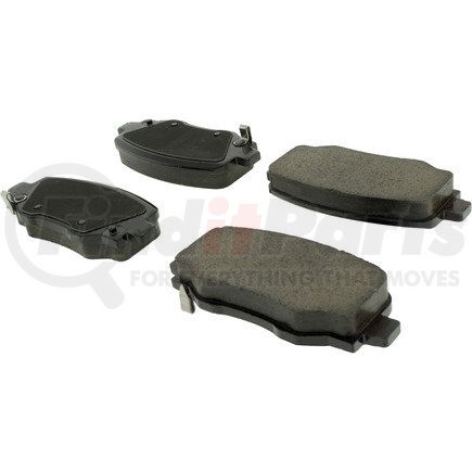 Centric 105.17340 Disc Brake Pad Set Posi Quiet Ceramic Brake Pads with Hardware