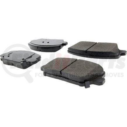 105.17350 by CENTRIC - Posi Quiet Ceramic Brake Pads with Shims and Hardware