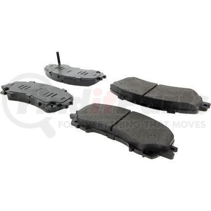 105.17360 by CENTRIC - Posi Quiet Ceramic Brake Pads with Shims and Hardware