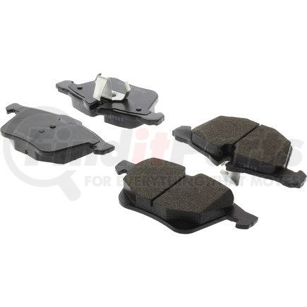105.17510 by CENTRIC - Posi Quiet Ceramic Brake Pads with Shims and Hardware