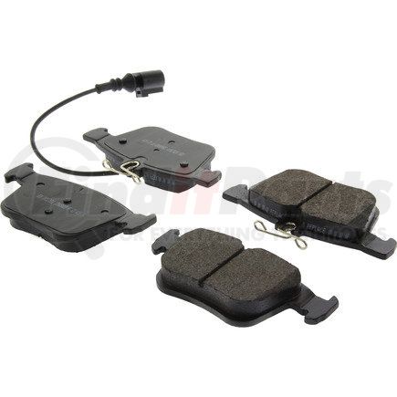 105.17611 by CENTRIC - Posi Quiet Ceramic Brake Pads with Shims and Hardware