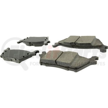 105.17900 by CENTRIC - Posi Quiet Ceramic Brake Pads with Shims and Hardware