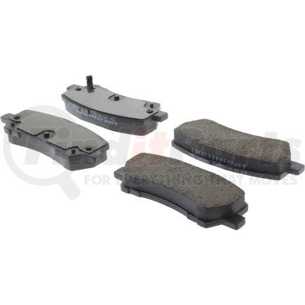 105.17931 by CENTRIC - Posi Quiet Ceramic Brake Pads with Shims and Hardware