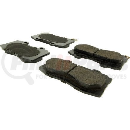 Centric 105.18020 Disc Brake Pad Set Posi Quiet Ceramic Brake Pads with Shims and Hardware