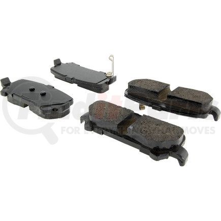 105.18060 by CENTRIC - Posi Quiet Ceramic Brake Pads with Shims and Hardware