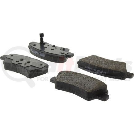 105.18120 by CENTRIC - Posi Quiet Ceramic Brake Pads with Shims