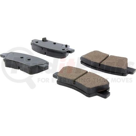 105.18130 by CENTRIC - Posi Quiet Ceramic Brake Pads with Shims and Hardware