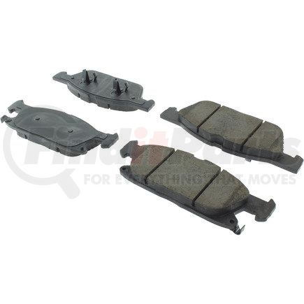 105.18181 by CENTRIC - Posi Quiet Ceramic Brake Pads with Shims and Hardware