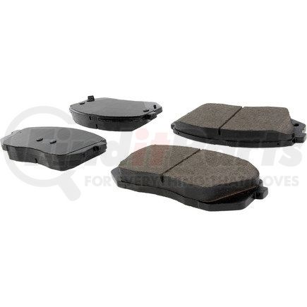 105.18260 by CENTRIC - Posi Quiet Ceramic Brake Pads with Shims and Hardware