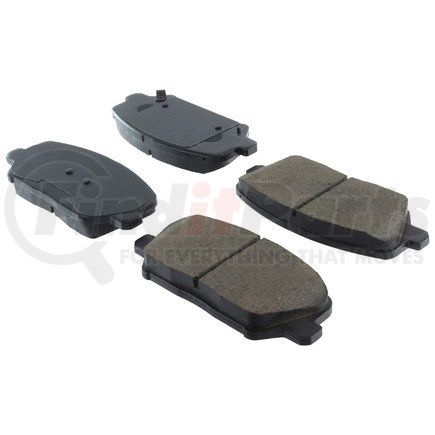 105.18270 by CENTRIC - Posi Quiet Ceramic Brake Pads with Shims