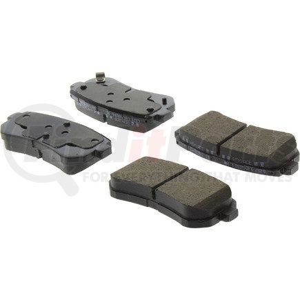 105.18290 by CENTRIC - Posi Quiet Ceramic Brake Pads with Shims and Hardware