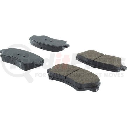 105.18280 by CENTRIC - Posi Quiet Ceramic Brake Pads with Shims and Hardware