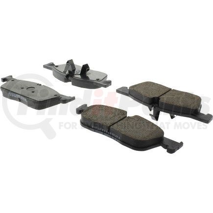 105.18380 by CENTRIC - Posi Quiet Ceramic Brake Pads with Shims