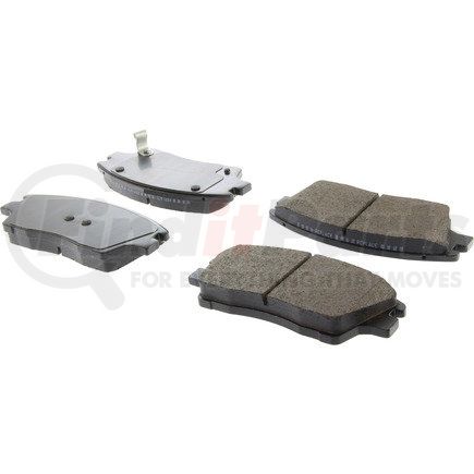 105.18470 by CENTRIC - Posi Quiet Ceramic Brake Pads with Shims and Hardware