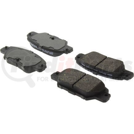 105.18460 by CENTRIC - Posi Quiet Ceramic Brake Pads with Shims