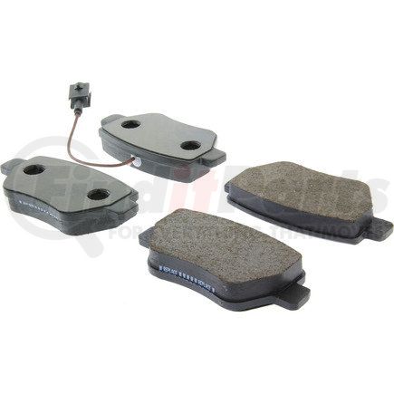 105.18510 by CENTRIC - Posi Quiet Ceramic Brake Pads with Shims