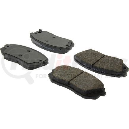 105.18551 by CENTRIC - Posi Quiet Ceramic Brake Pads with Shims and Hardware