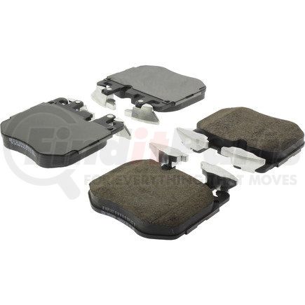 105.18680 by CENTRIC - Posi Quiet Ceramic Brake Pads with Shims