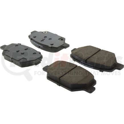 105.18860 by CENTRIC - Posi Quiet Ceramic Brake Pads with Shims