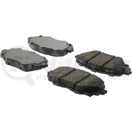 105.19030 by CENTRIC - Posi Quiet Ceramic Brake Pads with Shims