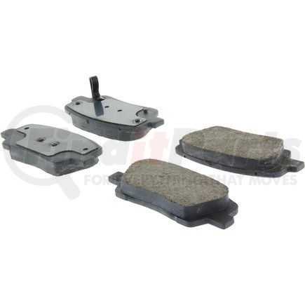 105.19160 by CENTRIC - Posi Quiet Ceramic Brake Pads with Shims and Hardware