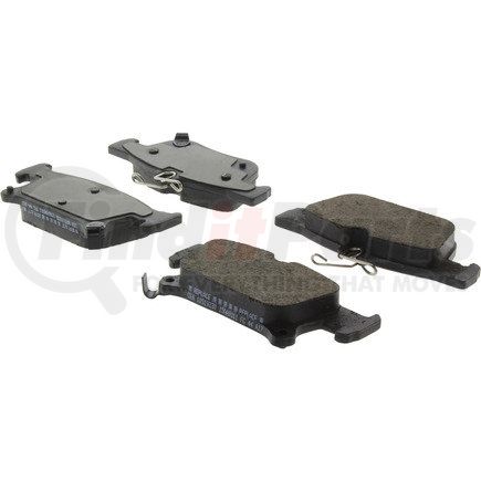 105.1923 by CENTRIC - Posi Quiet Ceramic Brake Pads with Shims and Hardware