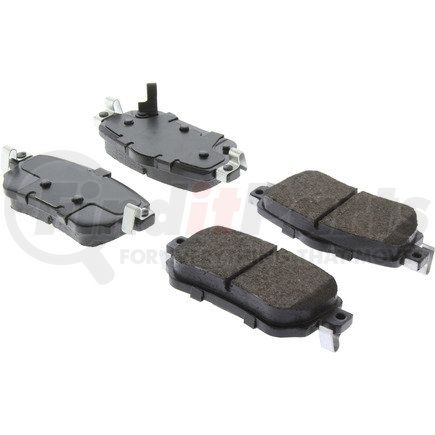 105.19650 by CENTRIC - Posi Quiet Ceramic Brake Pads with Shims