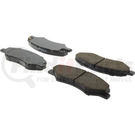 105.6012 by CENTRIC - Posi Quiet Ceramic Brake Pads with Shims