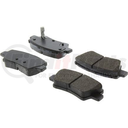 105.60160 by CENTRIC - Posi Quiet Ceramic Brake Pads with Shims