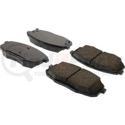 105.60200 by CENTRIC - Posi Quiet Ceramic Brake Pads with Shims