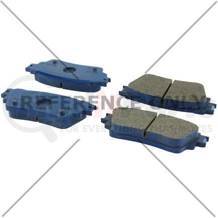 105.60340 by CENTRIC - Posi Quiet Ceramic Brake Pads with Shims