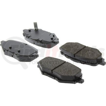 105.60360 by CENTRIC - Posi Quiet Ceramic Brake Pads with Shims