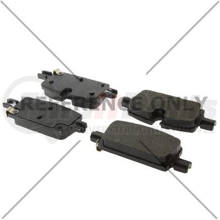 105.60660 by CENTRIC - Posi Quiet Ceramic Brake Pads with Shims