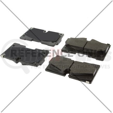 105.60670 by CENTRIC - Posi Quiet Ceramic Brake Pads with Shims and Hardware