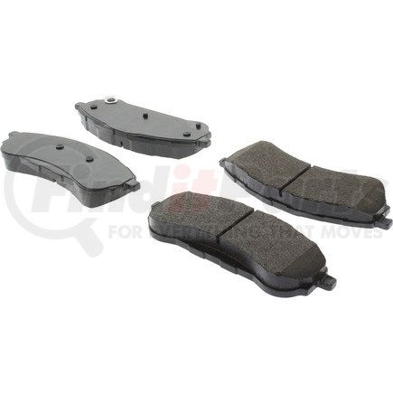 105.6093 by CENTRIC - Posi Quiet Ceramic Brake Pads with Shims