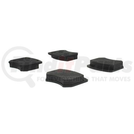 102.00050 by CENTRIC - C-Tek Semi-Metallic Brake Pads with Shims