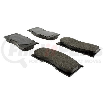 102.00110 by CENTRIC - C-Tek Semi-Metallic Brake Pads with Shims