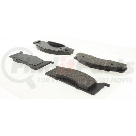 102.00330 by CENTRIC - C-Tek Semi-Metallic Brake Pads with Shims