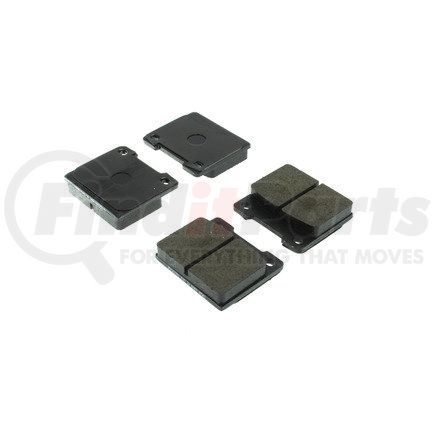 102.00440 by CENTRIC - C-Tek Semi-Metallic Brake Pads with Shims